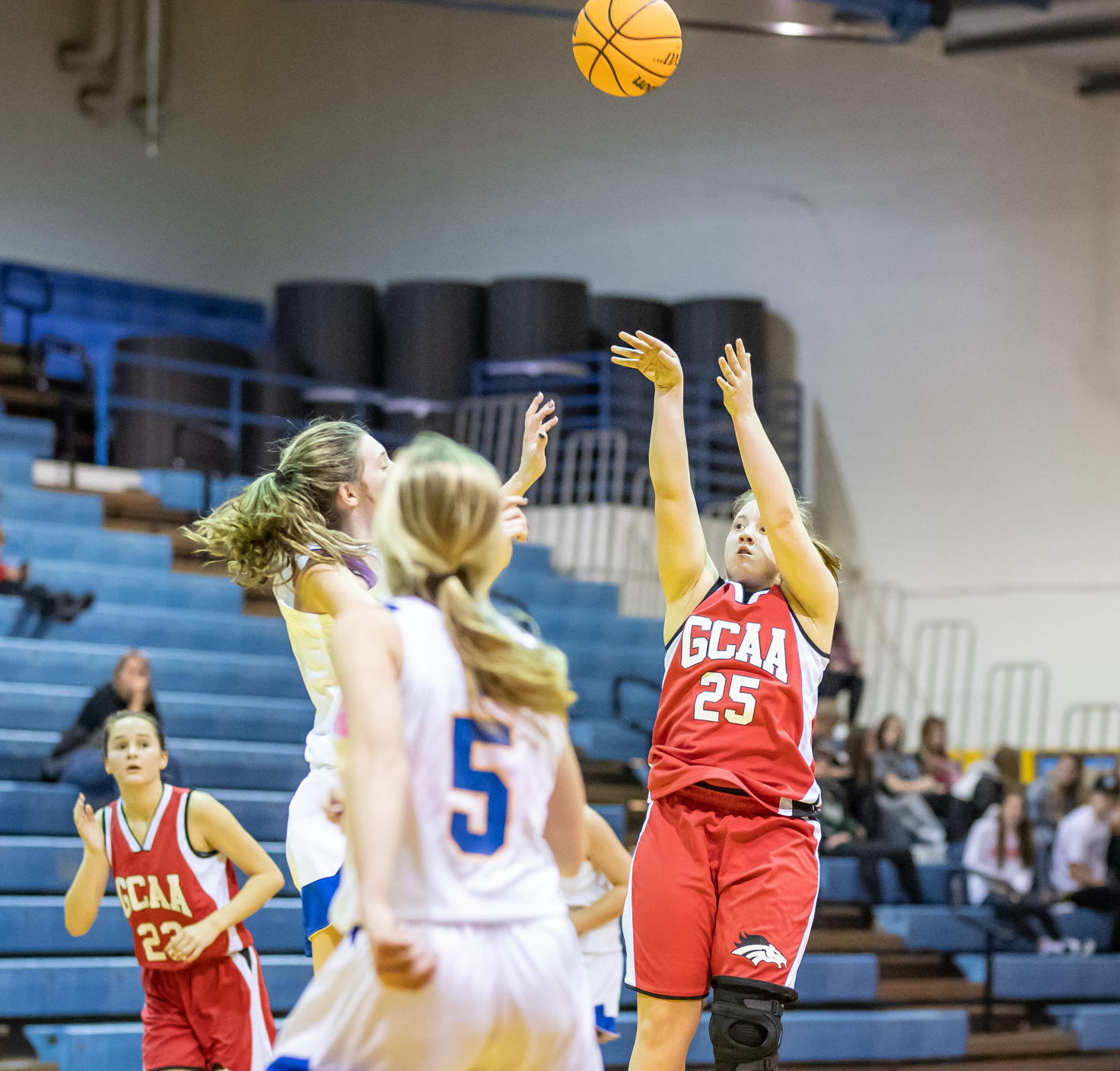 Friday night basketball action